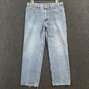 Eddie Bauer Jeans Men's 36x30 Blue Classic Fit Straight Leg Basic Denim Pants